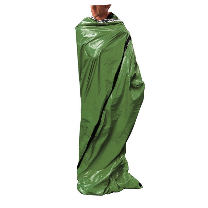KICHOUSE Camping Bag Thermal Blanket Emergency Survival Bag Picnic Blanket