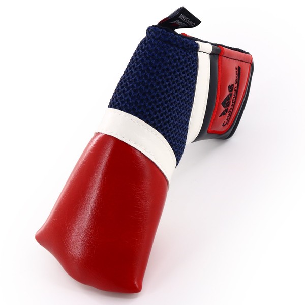 Craftsman Golf Classic Red White Blue Blade Putter Cover for Scotty Cameron Odyssey (Red)