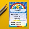 A6 Praise Note Pad 100 Sheet Incentive Chart Rewards -