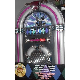 Rock N Roll Musical Illuminated Centerpiece 70s