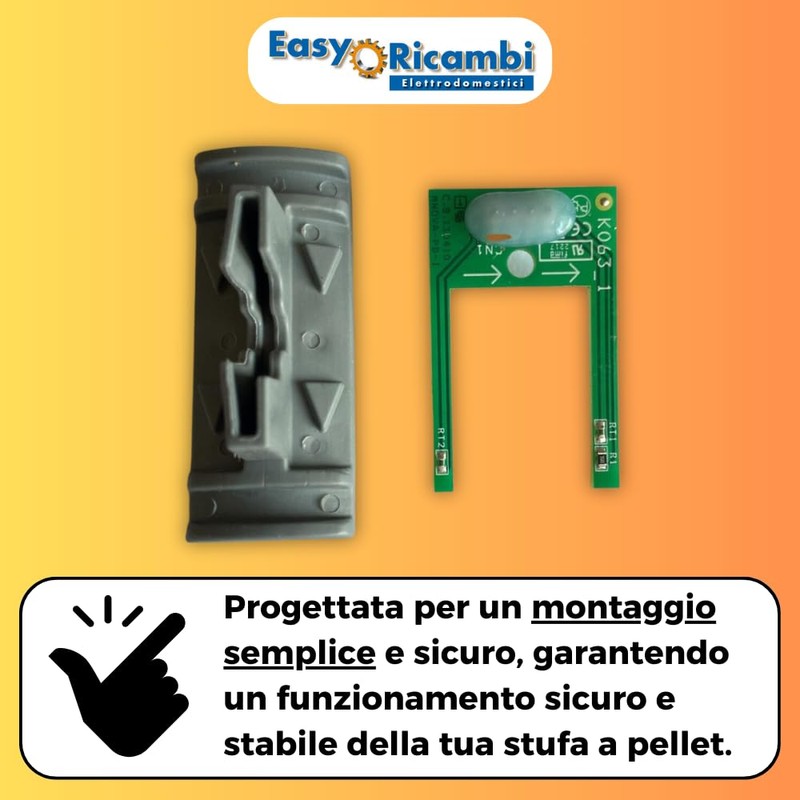 Easyricambi - Humidity Meter Pellet Stove Air Flow Sensor Model