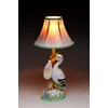 Cosmos Gifts 31633 Porcelain Stork Delivers Baby with Peter Rabbit