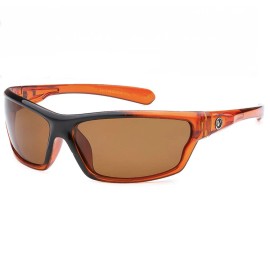 Nitrogen Polarized Sunglasses Mens Sport Running Fishing Golfing Driving Glasses - Orange
