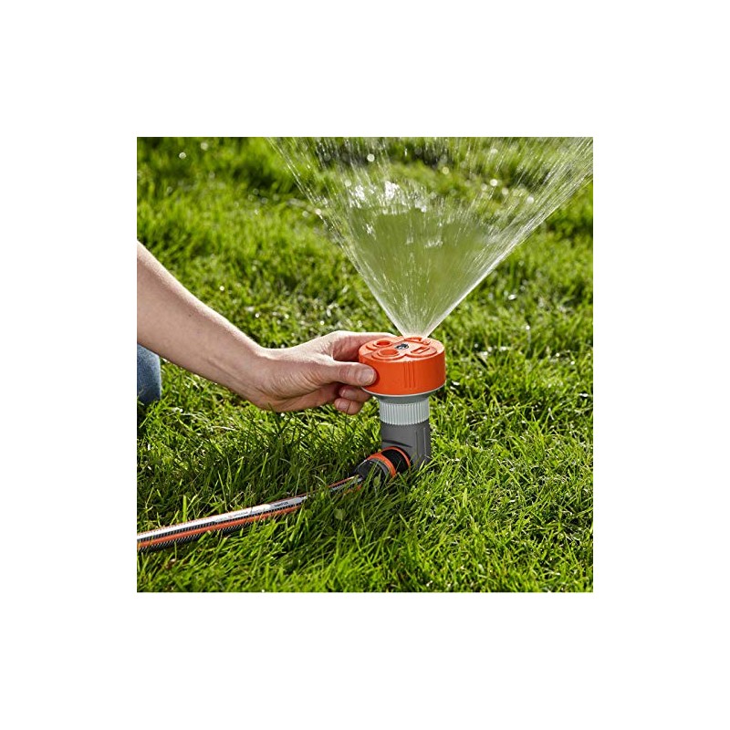 Gardena G2067-46 Twist Sprinkler Set with 4 Nozzles Including Spike