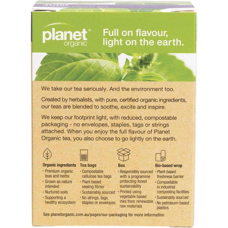 Planet Organic Tulsi 25 Tea Bags