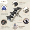 Dog Steps for Bed & Couch 2-in-1 Dog Stairs/Ramp -