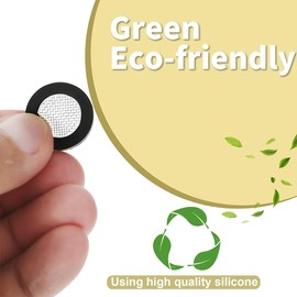 KSJEHW Pack of 8 Rubber Washers Seal with Strainer 24.5 x 16 mm Diameter for 3/4 Inch Inlet Hose Thread Connection