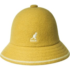 Kangol Men's Casual Striped Fisherman Hat, marigold
