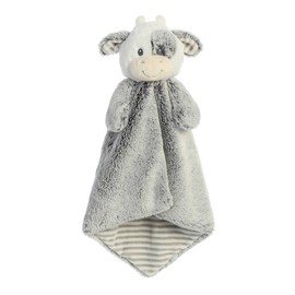 ebba™ Snuggly Cuddlers Luvster™ Coby Cow Baby Stuffed Animal - Comforting Companion - Security and Sleep Aid - Gray 16 Inches