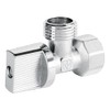 Foset Basic ANG-07BL, Llave angular 1/2" x 1/2", 1/4 de