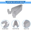 VekAuto Pack of 20 Car Body B Pillar Trim Clip