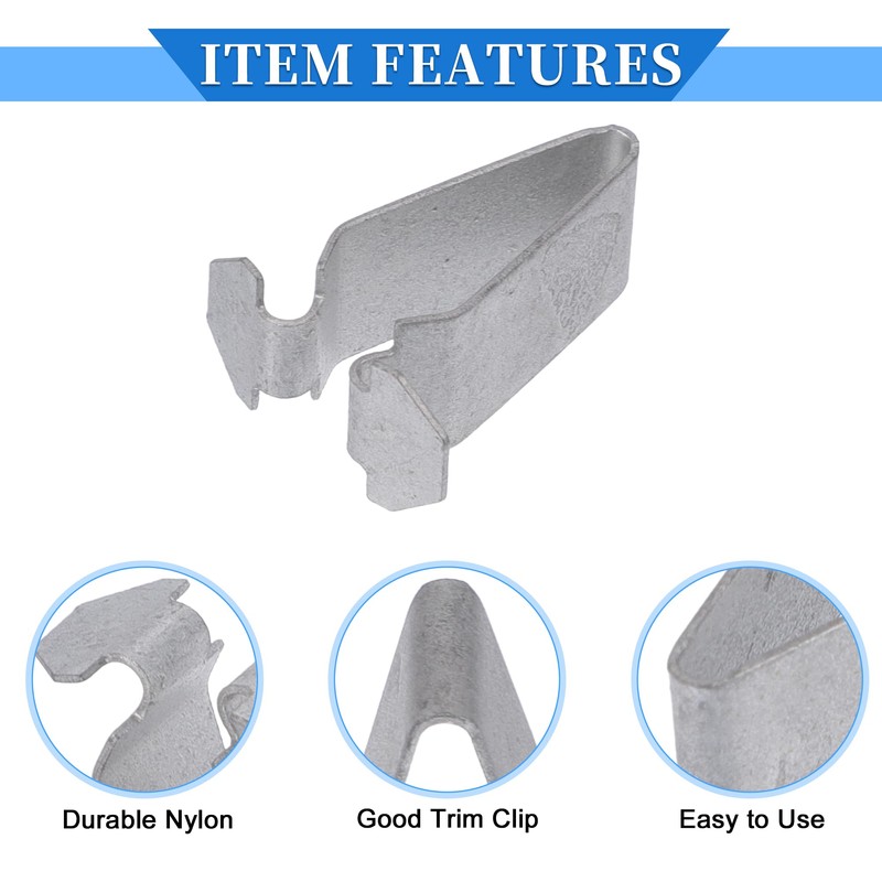 VekAuto Pack of 20 Car Body B Pillar Trim Clip