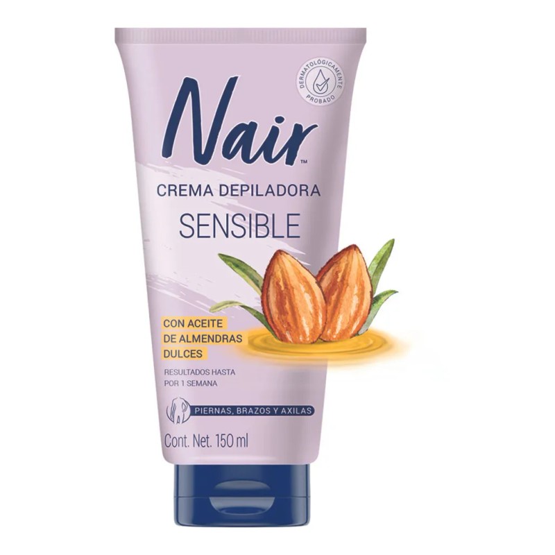 Nair Crema Depiladora Corporal Piel Sensible 150 Probada