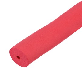 QUARKZMAN Foam Hose for Handle Support, Pipe Insulation Outside Pipe Coating, 6 mm (1/4 Inch) ID 36 mm OD 1 m Red