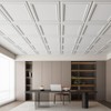 Art3d 12 Pack PVC Ceiling Tiles 24x24 Inches Waterproof Drop
