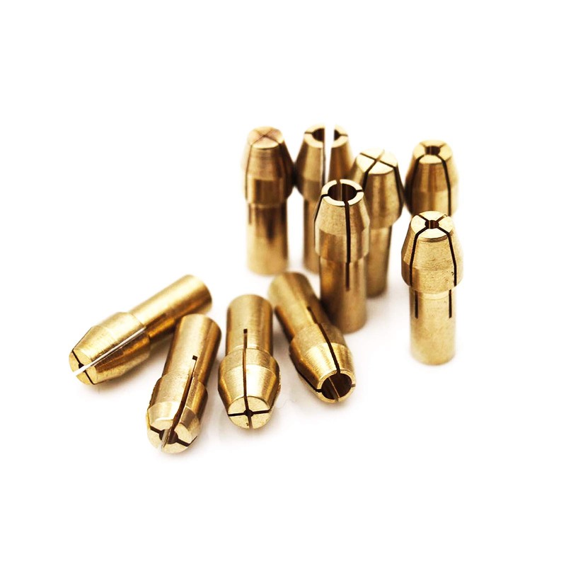 Collet Set For Dremel Rotary Tool Bits, 10 PCS Fine