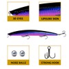 KERUNE Wobbler Set of 5 Artificial Baits 18 cm /