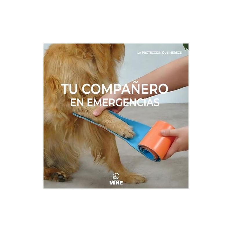 SEVEN MINE Splint Roll: Férula Moldeable (Naranja -91x15cm/91x11cm) (11CM)