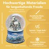 Snow Globe Christmas Walk | Base Winter Landscape Light Blue