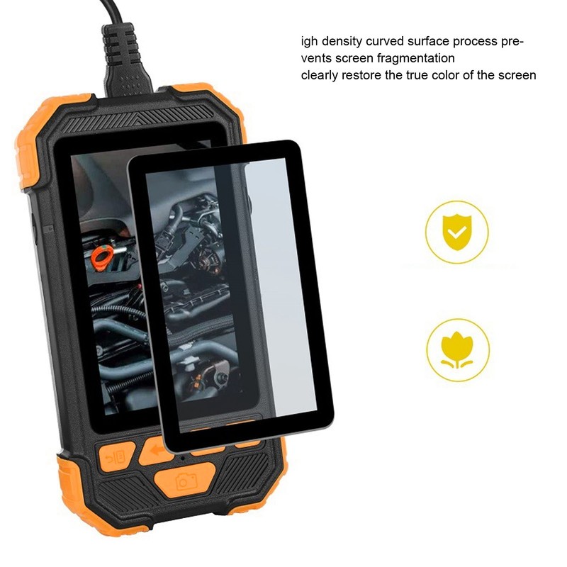 5.5mm Lens Borescope Camera 4.3in IPS Screen IP67 Waterproof Digital