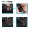 10 Sets of 1/2" Impact Wrench Retainer Rings with O-Ring,