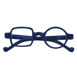 kodilin Runde quadratische Lesebrille Männer Lesebrille Frauen, Anti Hellblau für Computer oder Gaming, Federscharnier, Lesebrille-1.0, 1.5, 2.0, 2.5, 3.0, 3.5 (Blau, 2.5)