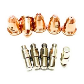 Theia Plasma | Plasma cutting consumable 25Amp kit for ESAB Handyplasma Firepower 35i - 45i 1445-1903, tip 1445-1901 0559337001,electrode 1445-1903 0559337003 (FP 25i 10kit)