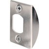 Prime-Line Products E 2309 Standard Latch Strike, 1-5/8 in., Steel, Chrome Plated Finish (Pack of 1)