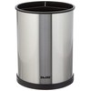 Ibili "Prisma Stainless Steel/Plastic Rotating Utensil Holder, Silver/Black, 14 x