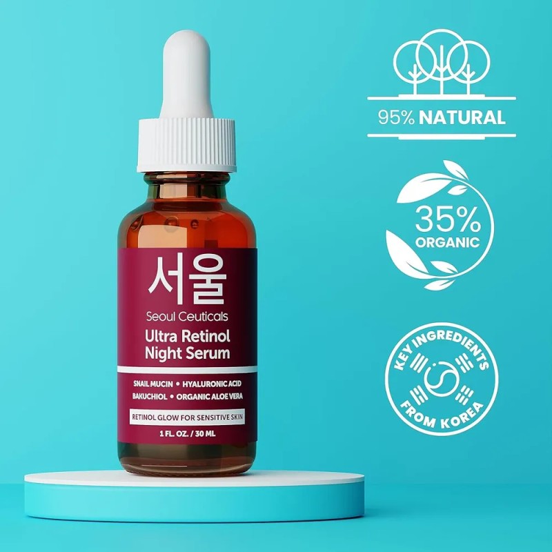 Serum De Noche K-beauty De Mucina De Caracol Coreano