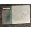 Thomas Kinkade Studio Postcard Santa's Night Before Christmas