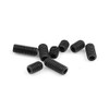 Pack of 10 Black Hex Socket Stainless Steel Hex Socket