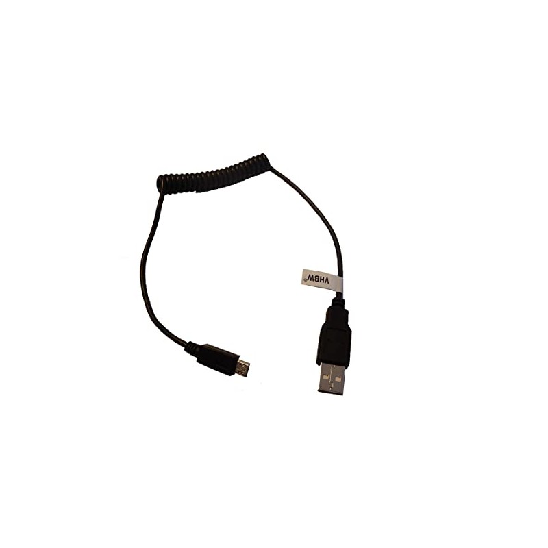 vhbw Micro-USB Kabel (USB A auf Micro USB) kompatibel mit