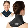ComfiTECH Neck Ice Pack Wrap with Extended Gel Coverage for