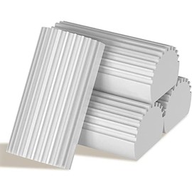 eahsap 4-Pack Damp Clean Duster Sponge, Cepillo para Limpiar Persianas, Cristales, Zócalos, Rejillas de Ventilación, Barandillas, Espejos, Ranuras de Ventanas y Grifos (Gris)