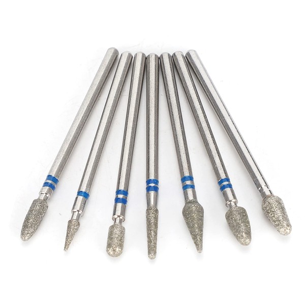 Manicure Grinding Head, Various Easy to Operate Nail Drill Bits