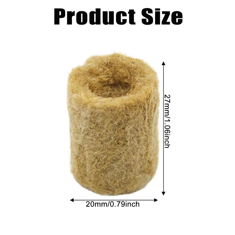 Belvanr Rock Wool Cultivation Pack of 50 Rock Wool Cubes,