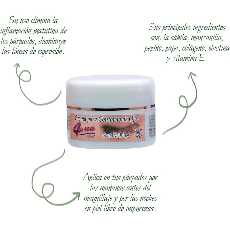 Prosa 4 en uno Crema para contorno de ojos