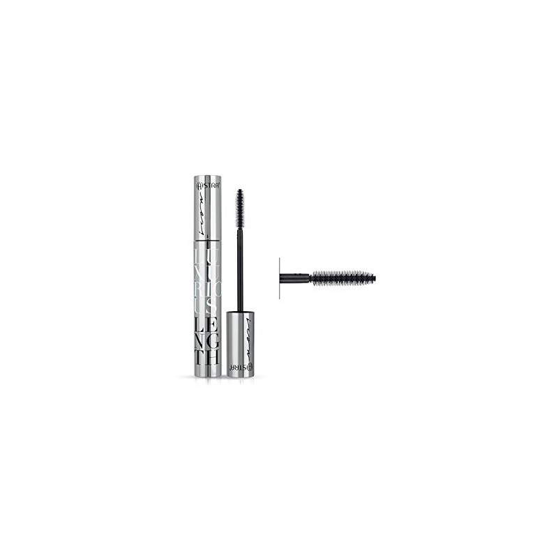 Astra Luxurious Length Mascara - Deep Black, 1.0 count (0.3