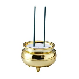 Asahi Denki Kasei ASE-4211 Gold Auto Off Safe Incense (Medium, 2 Sticks Incense), Made in Japan