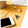 Outanaya 2pcs Y Shaped Audio Port Adapter Dual Headphone Splitter