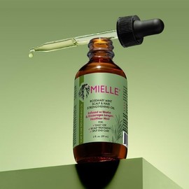 Mielle Aceite para fortalecer el cuero cabelludo y el cabello de menta romero