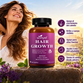 Biotina Colágeno Multivitamínico Cabello Uñas 120 Caps