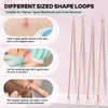 FEITA Blackhead Remover Pimple Comedone Extractor Tool, Stainless Acne Tools