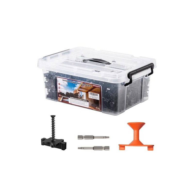 1250 PCS Hidden Deck Fasteners for Composite Decking Board,Composite Deck