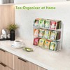 BEYGORM Acrylic Tea Bag Organizer for 216 Tea Packets, No