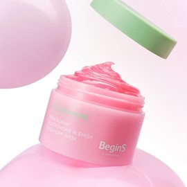 Begins by Jung Saem Mool Pink Guava Glutathione Trace Wash-Off Mask 90g (Free 5g Trace Wash-Off Mask) / 비긴스 바이 정샘물 핑크 구아바 글루타치온 흔적 워시 오프 마스크 90g (흔적 워시 오프마스크5g 증정)