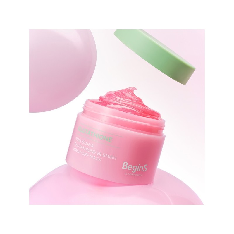 Begins by Jung Saem Mool Pink Guava Glutathione Trace Wash-Off