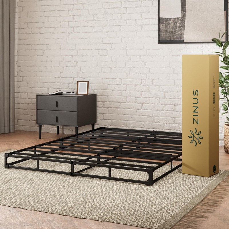 Zinus 5 Inch Full WonderBox(TM) Smart Box Spring, Quick Assembly