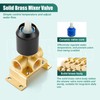 Heyalan Bathroom Shower Valve Mixer Single-Function Single Handle Trim Kit